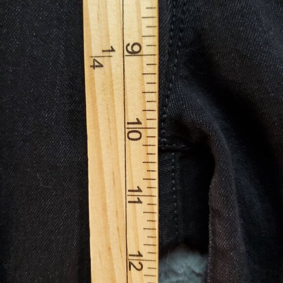 Old Navy Jeans Womens 10 Black High-Rise Pop Icon Skinny Cotton/Polyester Blend - Picture 6 of 10